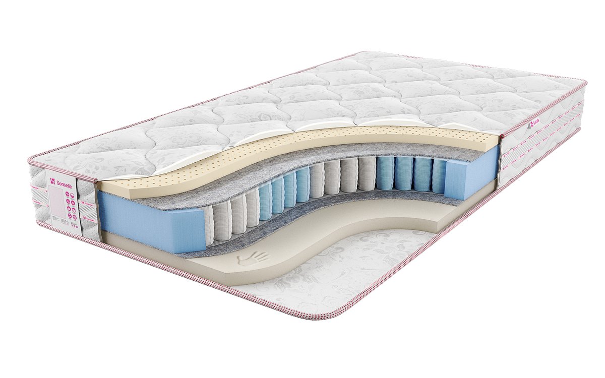 Матрас Sontelle Vivre Castom Team 90х200 см – купить в Краснодаре, цены в интернет-магазине «МногоСна»